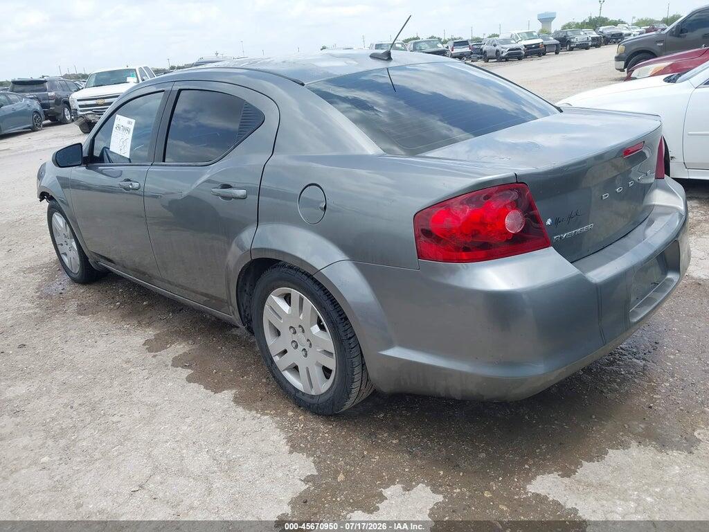 1C3CDZABXDN548378 2013 DODGE AVENGER photo no. 3