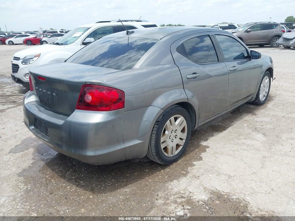 1C3CDZABXDN548378 2013 DODGE AVENGER photo no. 4