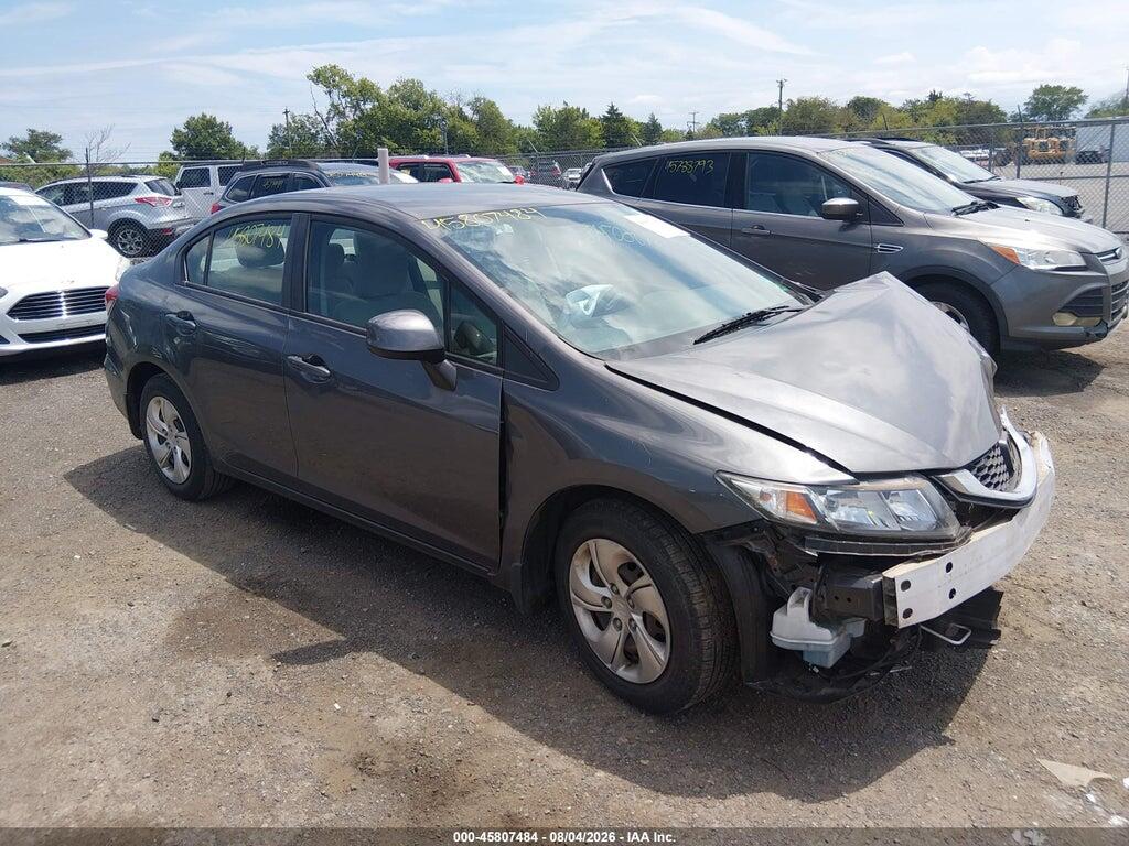 2HGFB2F53DH594492 2013 HONDA CIVIC photo no. 1