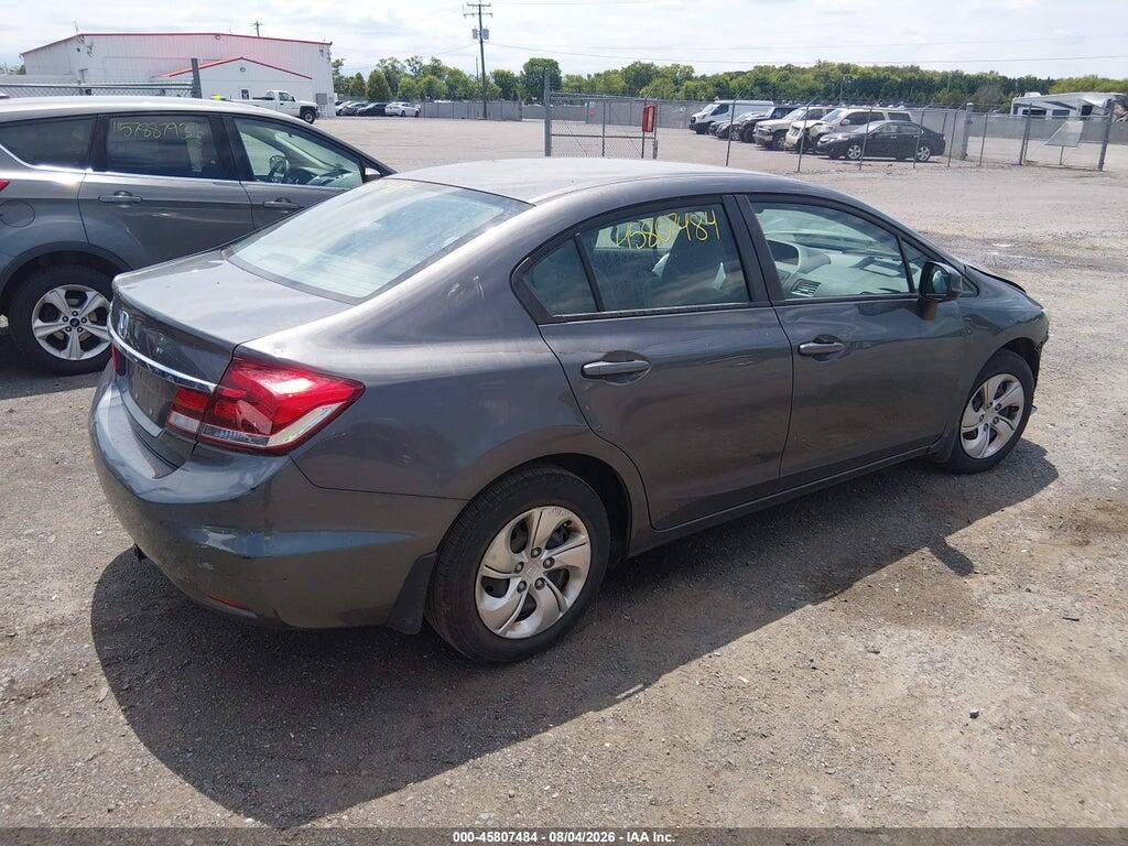 2HGFB2F53DH594492 2013 HONDA CIVIC photo no. 4