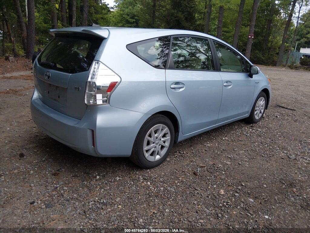 JTDZN3EU2D3200596 2013 TOYOTA PRIUS V photo no. 4