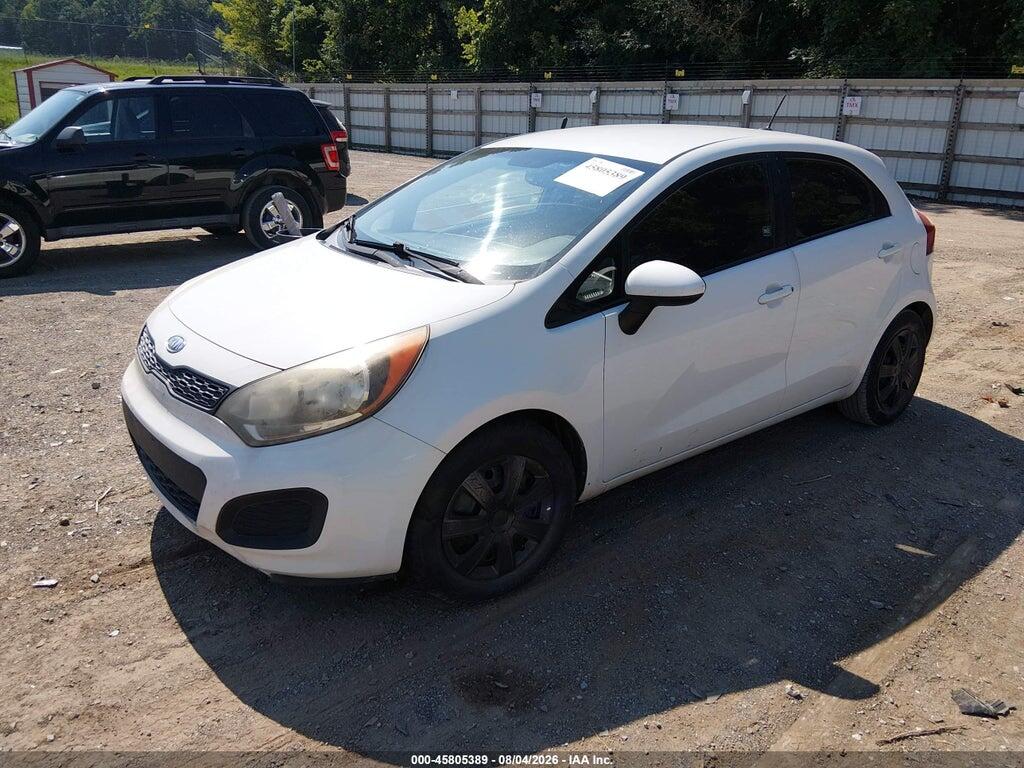 KNADM5A30D6118934 2013 KIA RIO photo no. 2