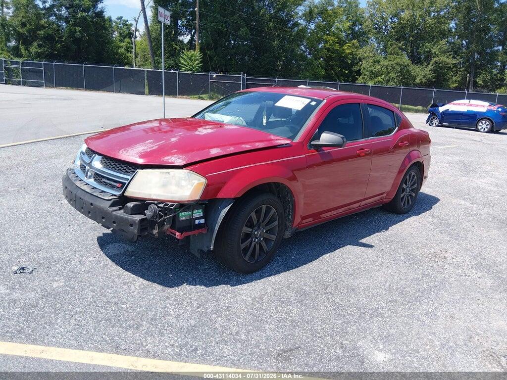 1C3CDZAB9DN630103 2013 DODGE AVENGER photo no. 2