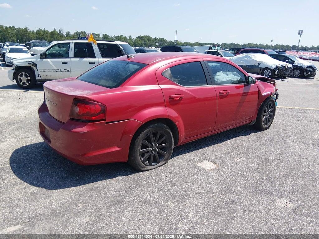 1C3CDZAB9DN630103 2013 DODGE AVENGER photo no. 4