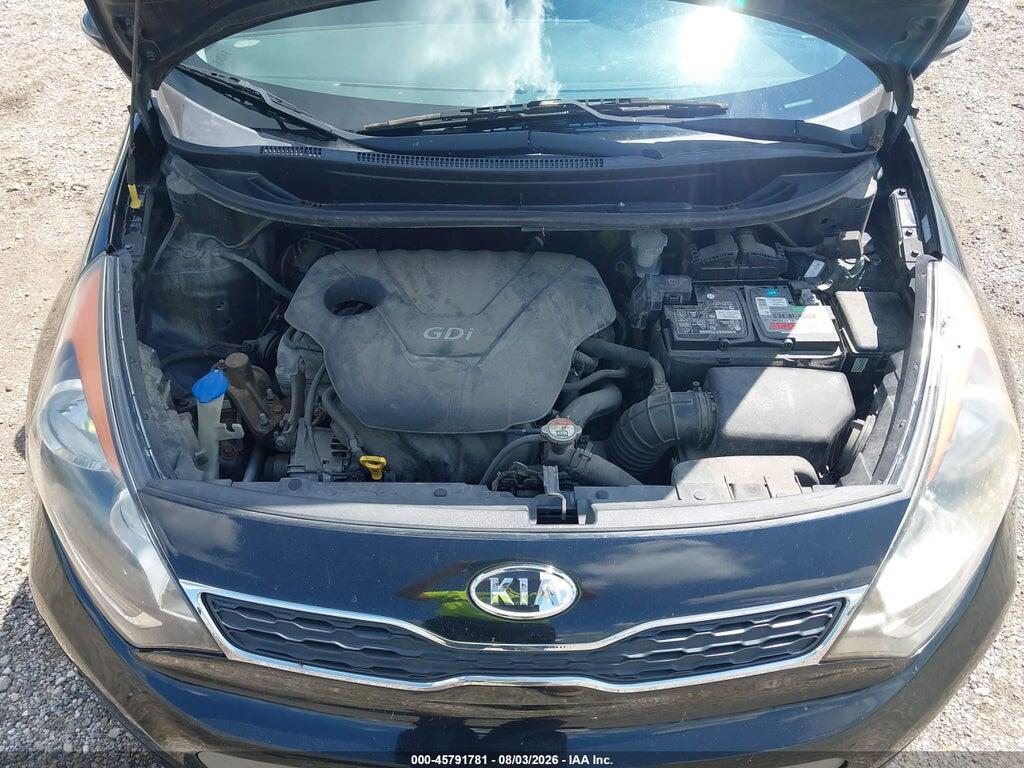KNADN5A39D6107833 2013 KIA RIO photo no. 10