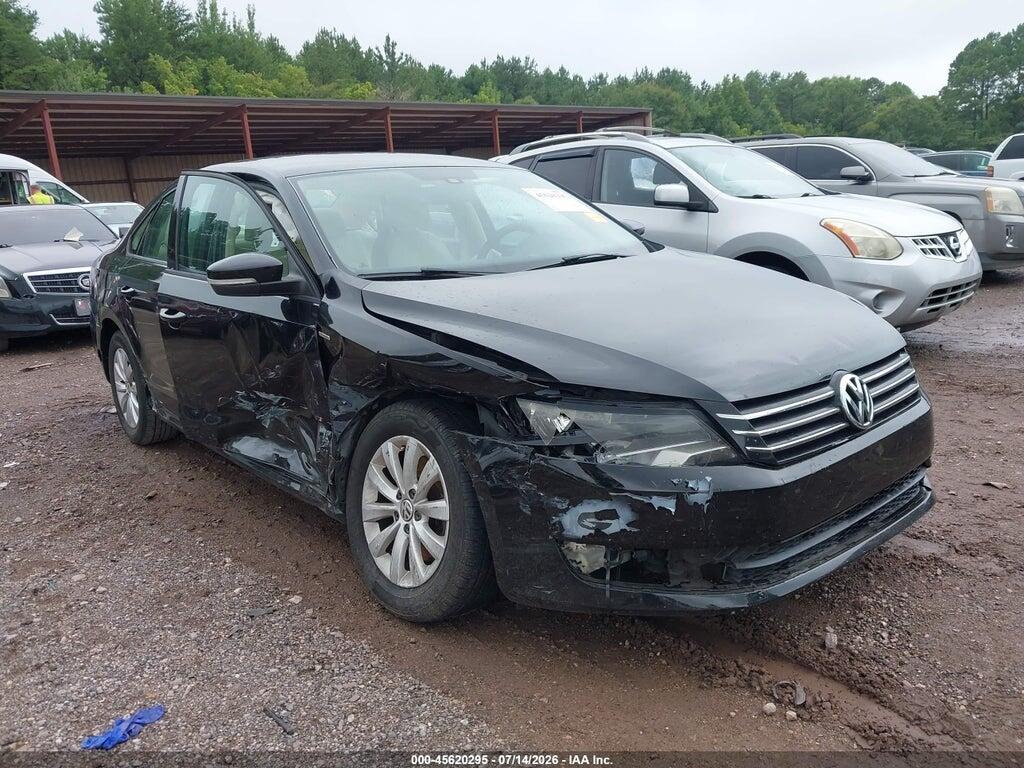 1VWAH7A35DC144854 2013 VOLKSWAGEN PASSAT photo no. 1