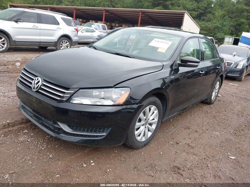 1VWAH7A35DC144854 2013 VOLKSWAGEN PASSAT photo no. 2
