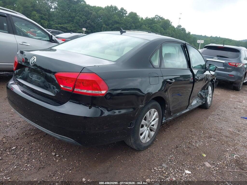 1VWAH7A35DC144854 2013 VOLKSWAGEN PASSAT photo no. 4