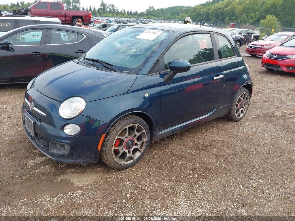 3C3CFFBRXDT647755 2013 FIAT 500 photo no. 2