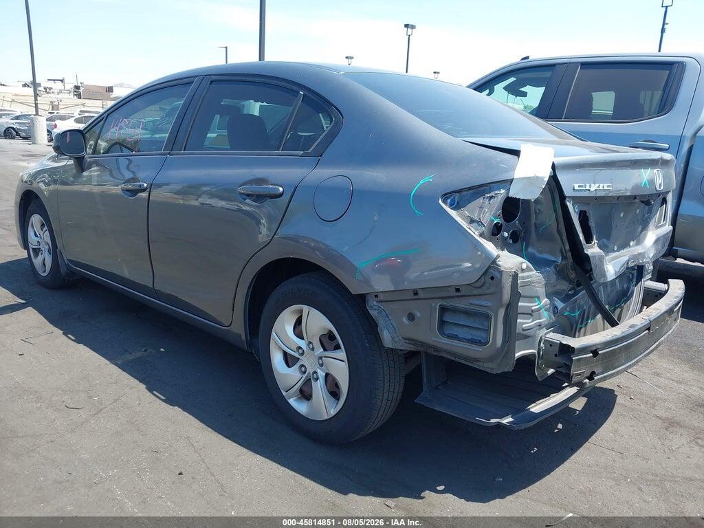 19XFB2F57DE272626 2013 HONDA CIVIC photo no. 3