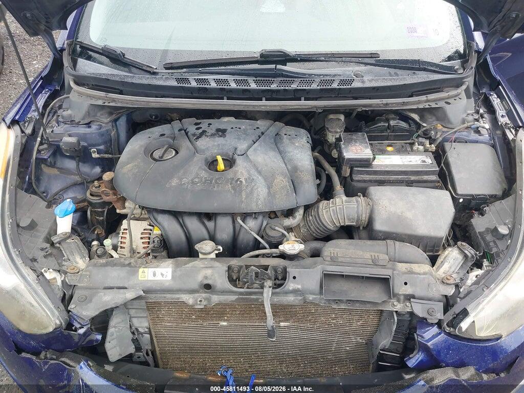 5NPDH4AE5DH282138 2013 HYUNDAI ELANTRA photo no. 10