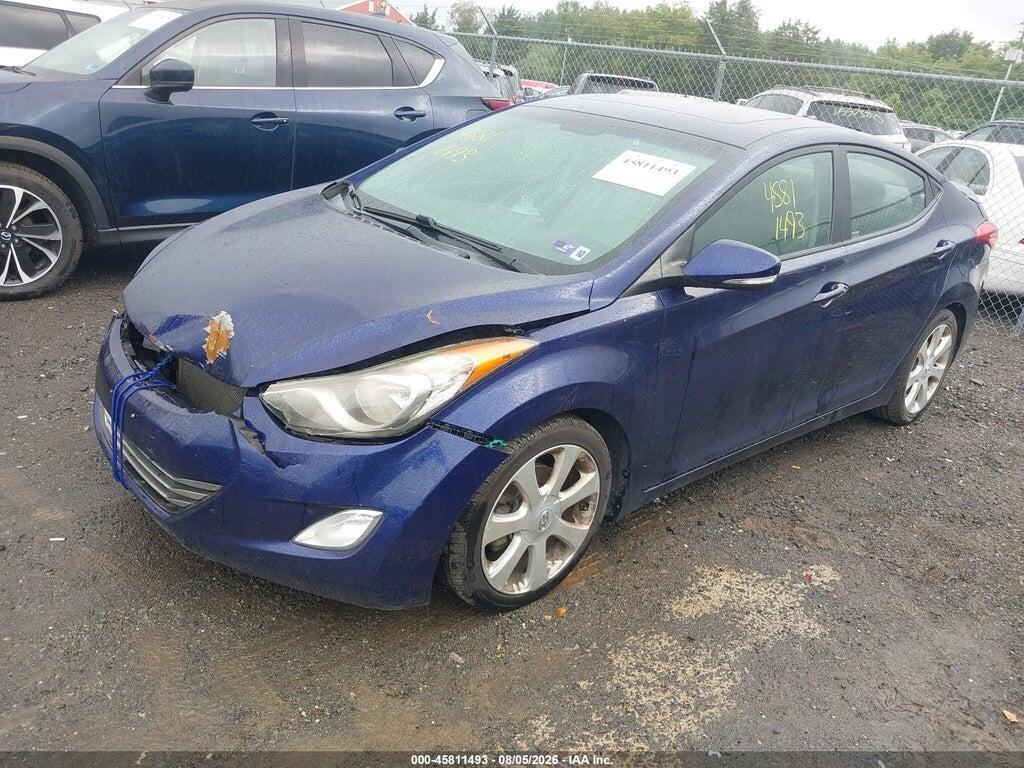 5NPDH4AE5DH282138 2013 HYUNDAI ELANTRA photo no. 2