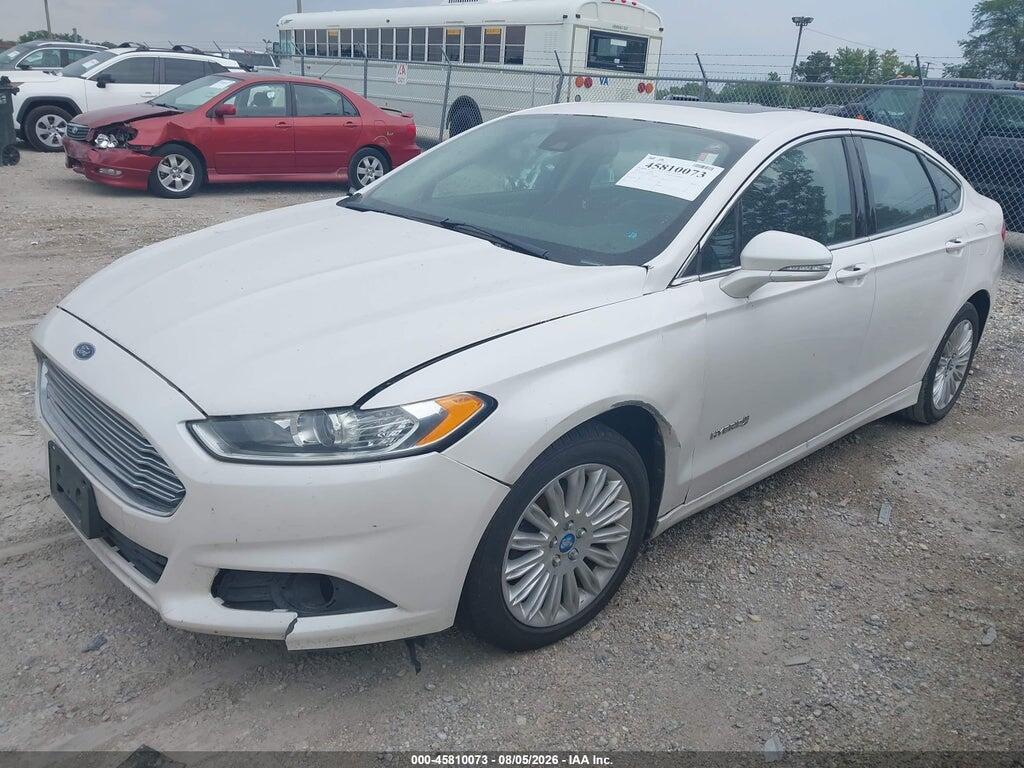 3FA6P0LU5DR222940 2013 FORD FUSION HYBRID photo no. 2