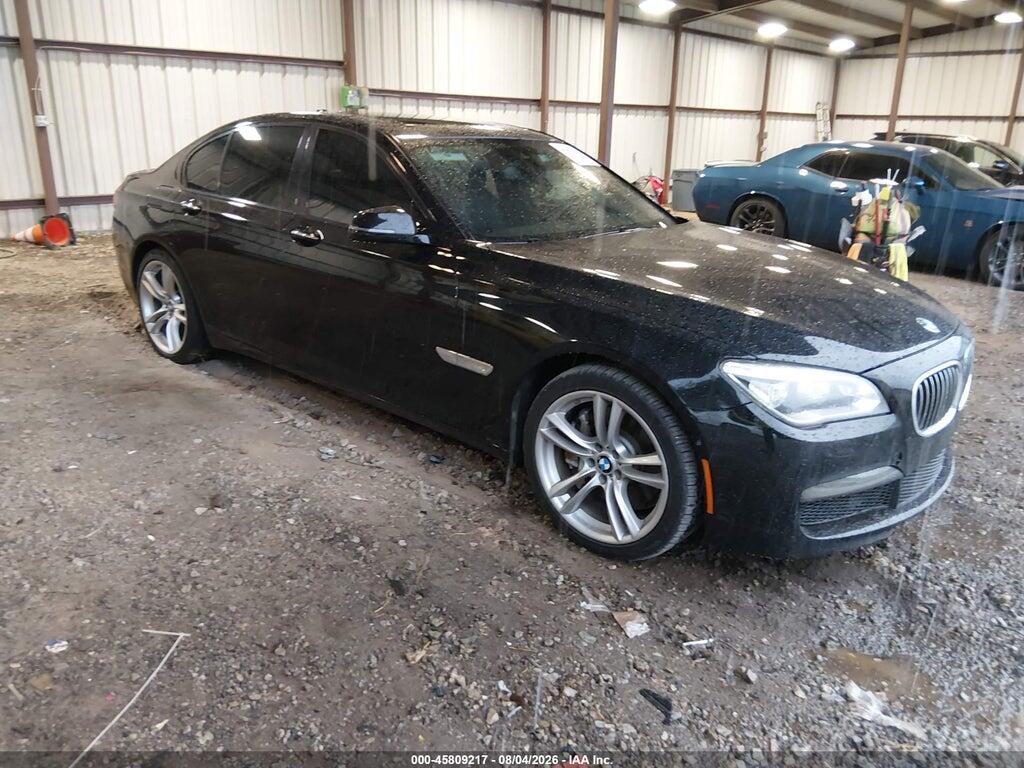 2013 BMW 750I WBAYA8C56DC996461