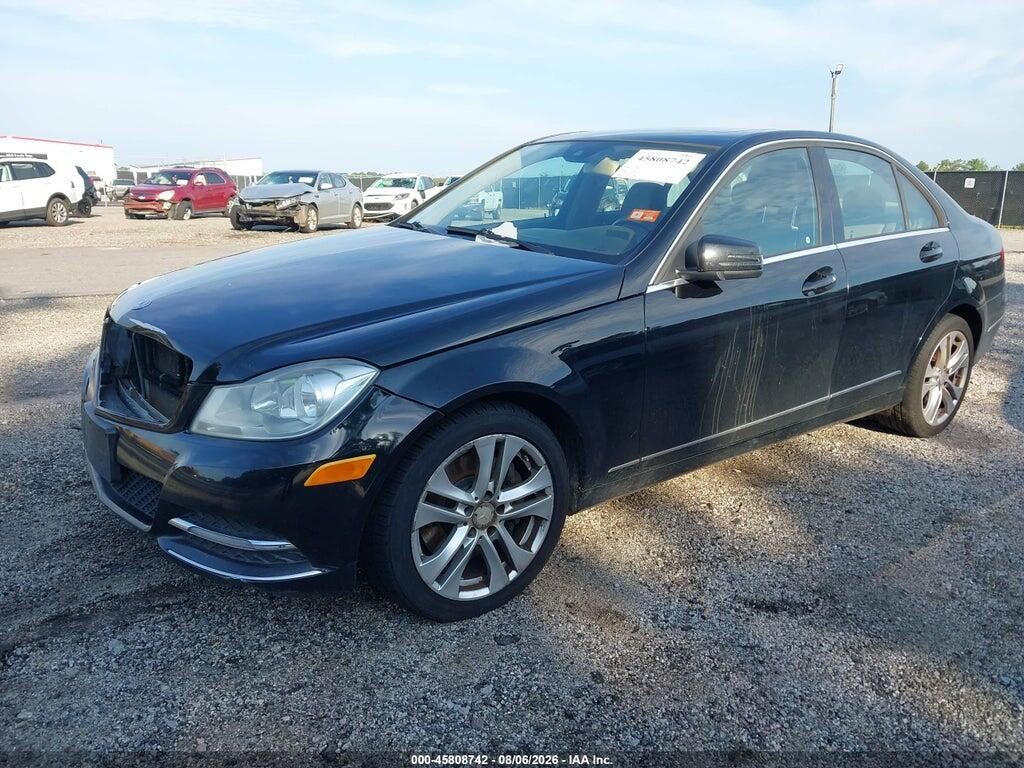 WDDGF8AB3DR254840 2013 MERCEDES-BENZ C 300 photo no. 2