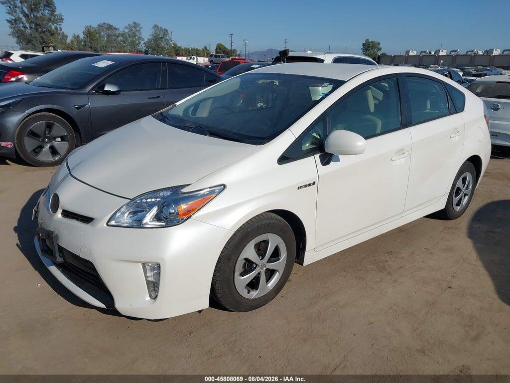 JTDKN3DU8D0344318 2013 TOYOTA PRIUS photo no. 2