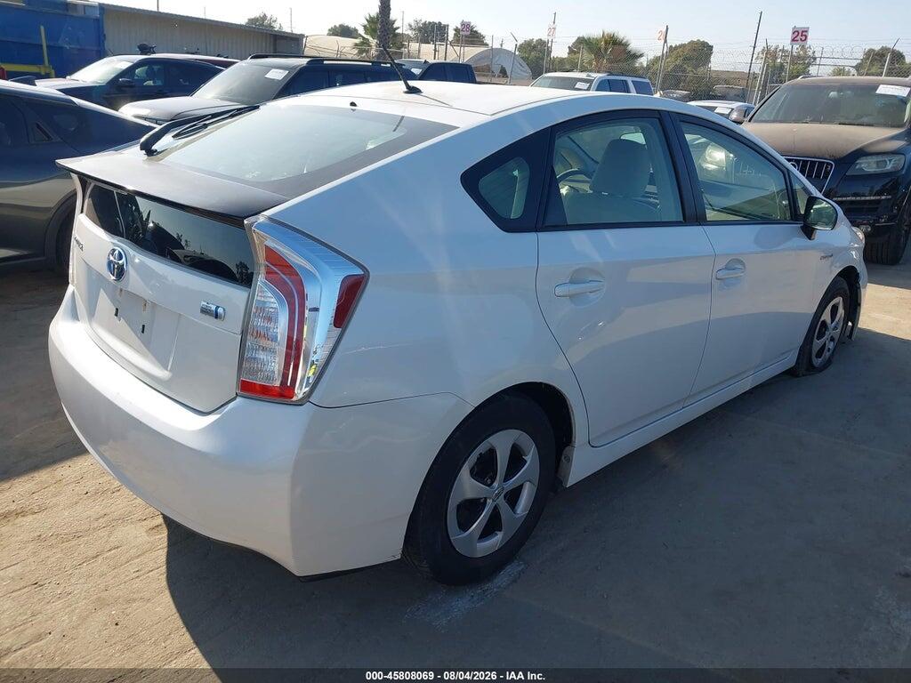 JTDKN3DU8D0344318 2013 TOYOTA PRIUS photo no. 4