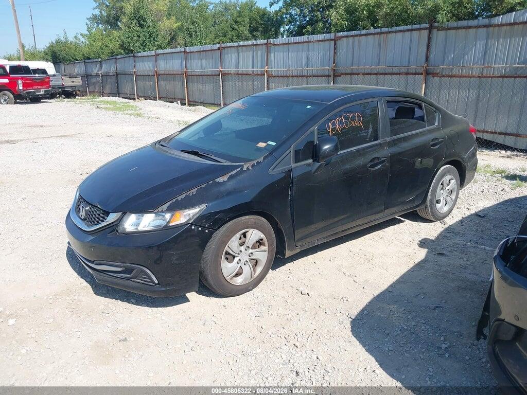 19XFB2F53DE268539 2013 HONDA CIVIC photo no. 2