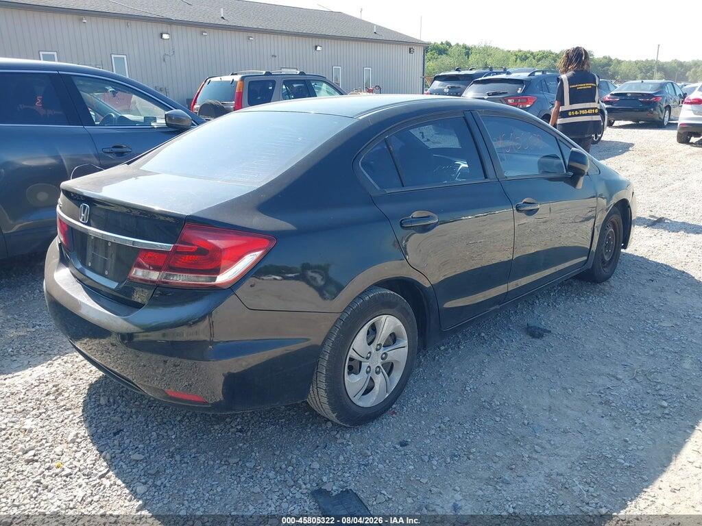 19XFB2F53DE268539 2013 HONDA CIVIC photo no. 4