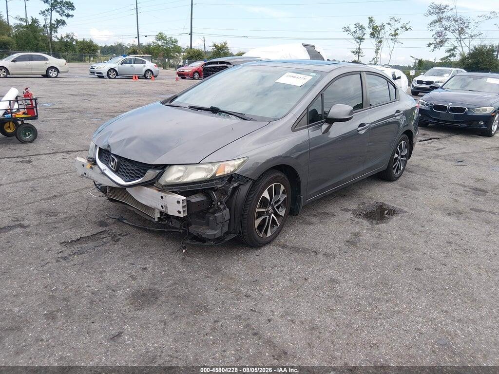 19XFB2F97DE018871 2013 HONDA CIVIC photo no. 2