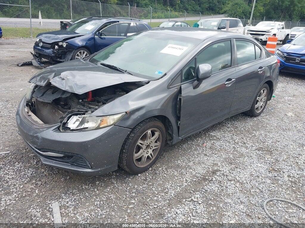 2HGFB2F5XDH559397 2013 HONDA CIVIC photo no. 2
