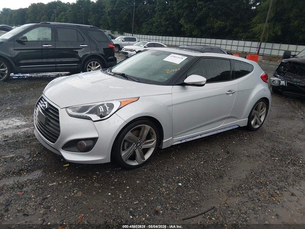 KMHTC6AE4DU121660 2013 HYUNDAI VELOSTER photo no. 2