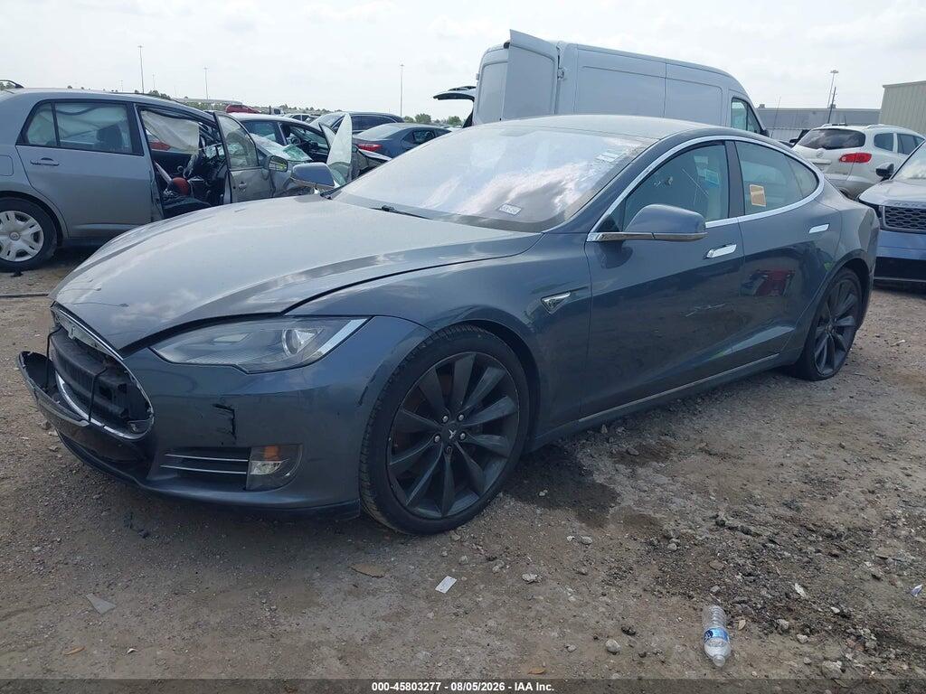 5YJSA1DGXDFP19749 2013 TESLA MODEL S photo no. 2