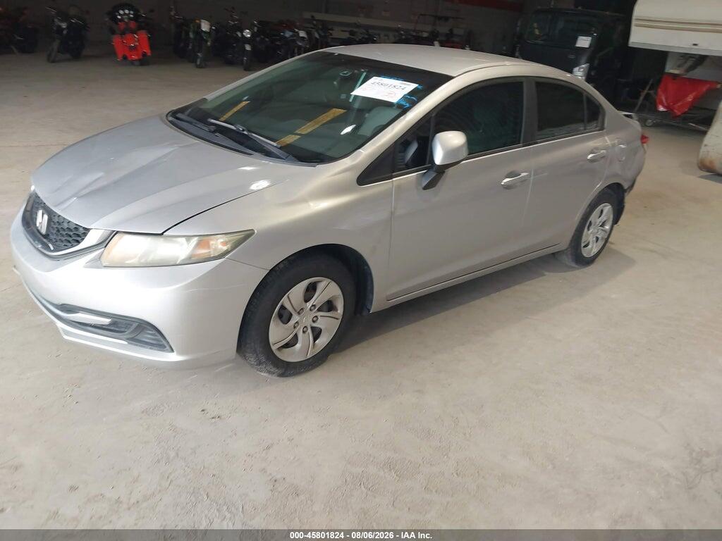 19XFB2F5XDE093254 2013 HONDA CIVIC photo no. 2
