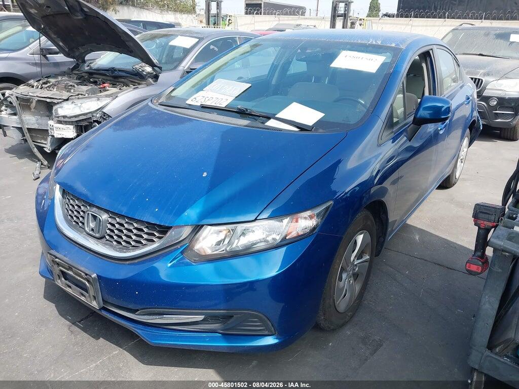 2HGFB2F53DH506959 2013 HONDA CIVIC photo no. 2