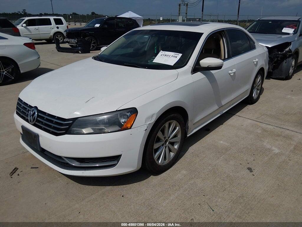 1VWCH7A36DC103626 2013 VOLKSWAGEN PASSAT photo no. 2
