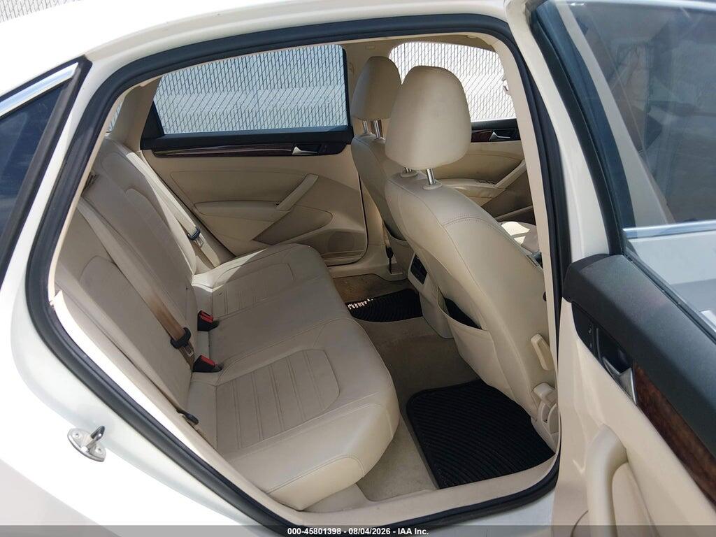 1VWCH7A36DC103626 2013 VOLKSWAGEN PASSAT photo no. 8