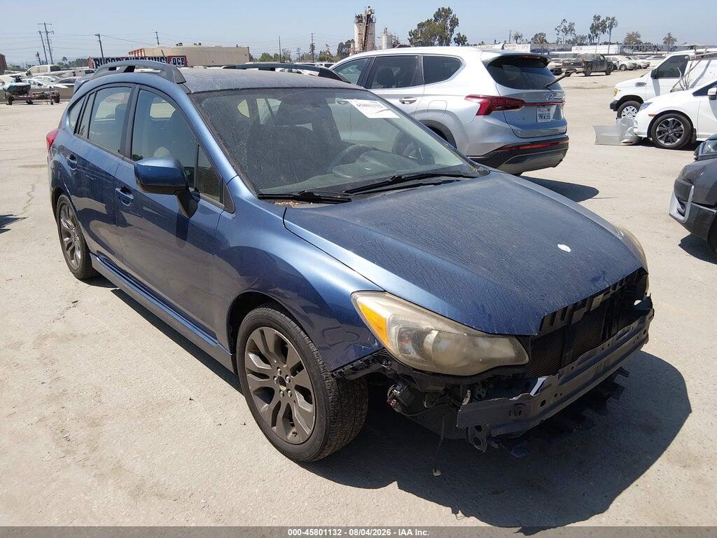 JF1GPAU69DH200838 2013 SUBARU IMPREZA photo no. 1