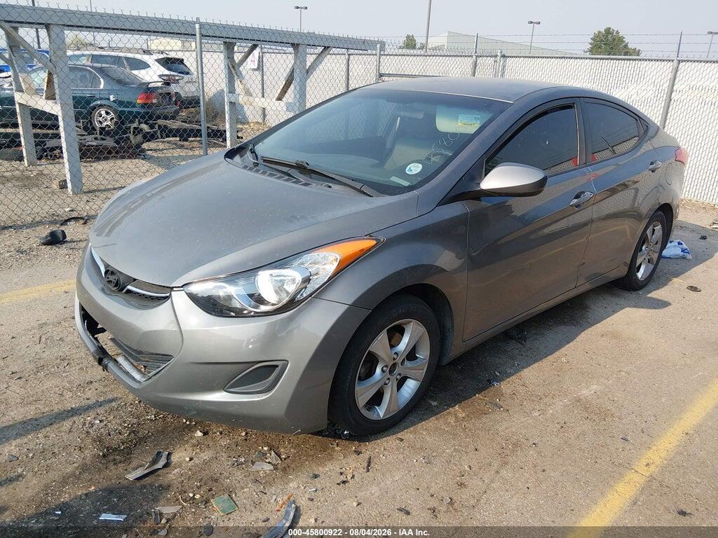 5NPDH4AE4DH160046 2013 HYUNDAI ELANTRA photo no. 2