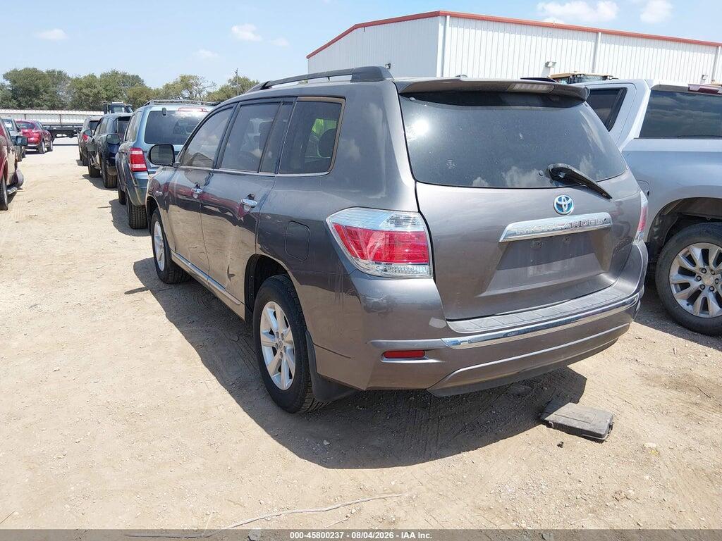 JTEBC3EH5D2011260 2013 TOYOTA HIGHLANDER HYBRID photo no. 3