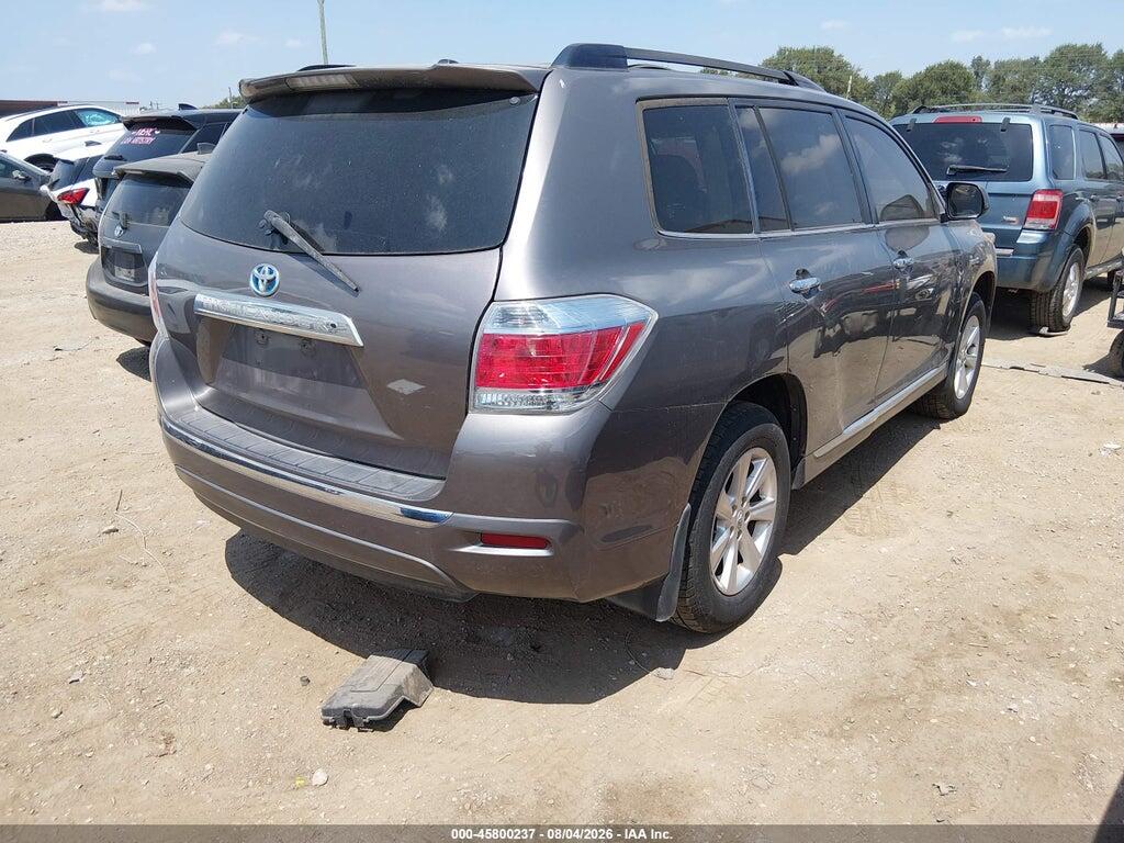 JTEBC3EH5D2011260 2013 TOYOTA HIGHLANDER HYBRID photo no. 4