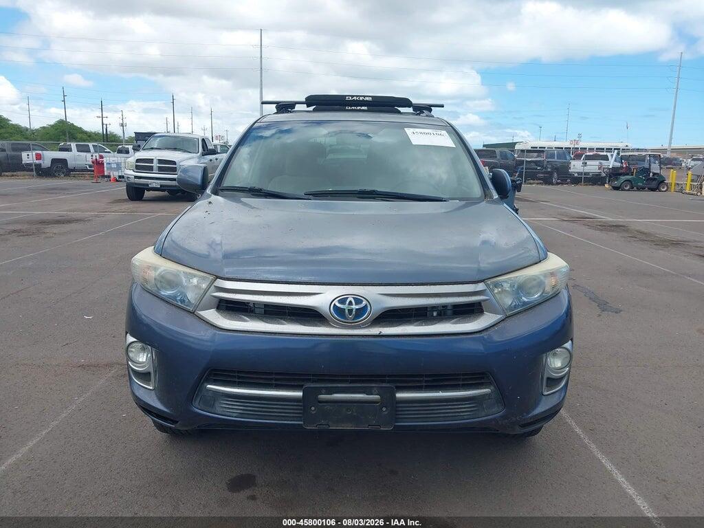 JTEBC3EH0D2013207 2013 TOYOTA HIGHLANDER HYBRID photo no. 12