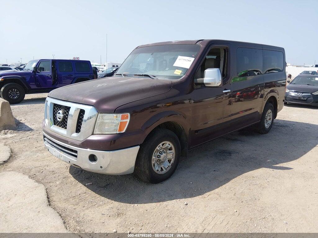 5BZAF0AA3DN201281 2013 NISSAN NV PASSENGER NV3500 HD photo no. 2