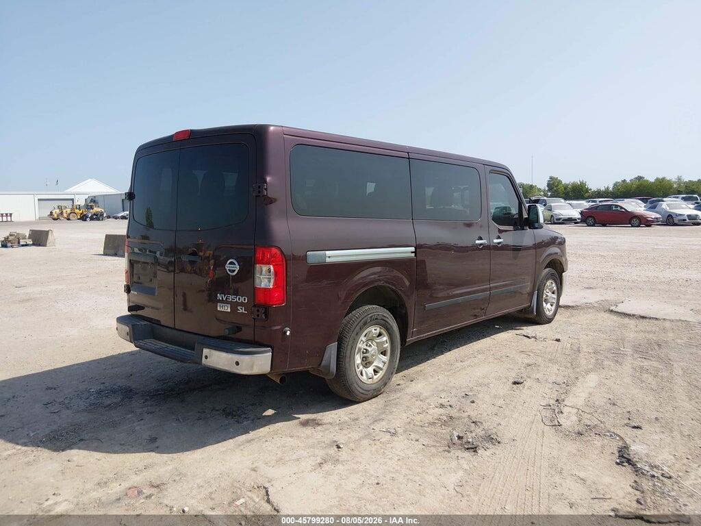 5BZAF0AA3DN201281 2013 NISSAN NV PASSENGER NV3500 HD photo no. 4