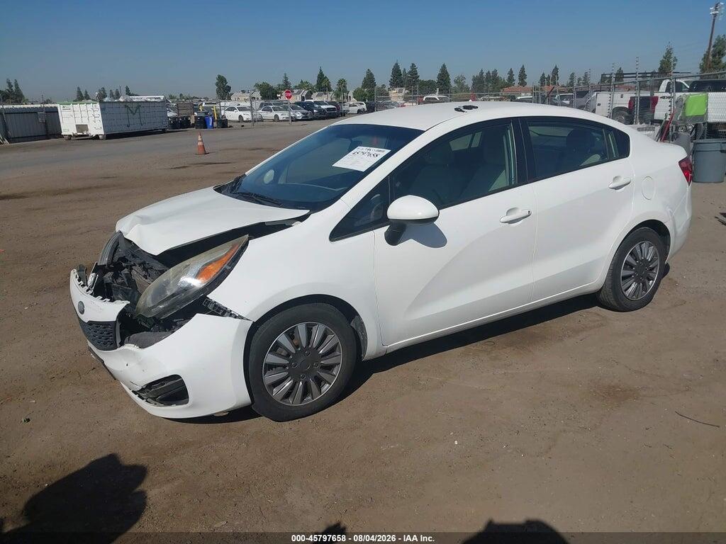 KNADM4A35D6173597 2013 KIA RIO photo no. 2