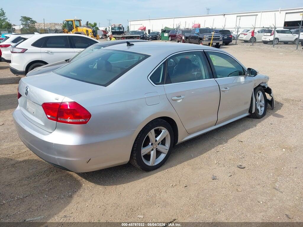 1VWBP7A32DC078366 2013 VOLKSWAGEN PASSAT photo no. 4