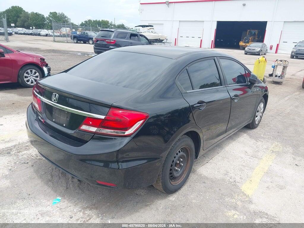 19XFB2F53DE277581 2013 HONDA CIVIC photo no. 4