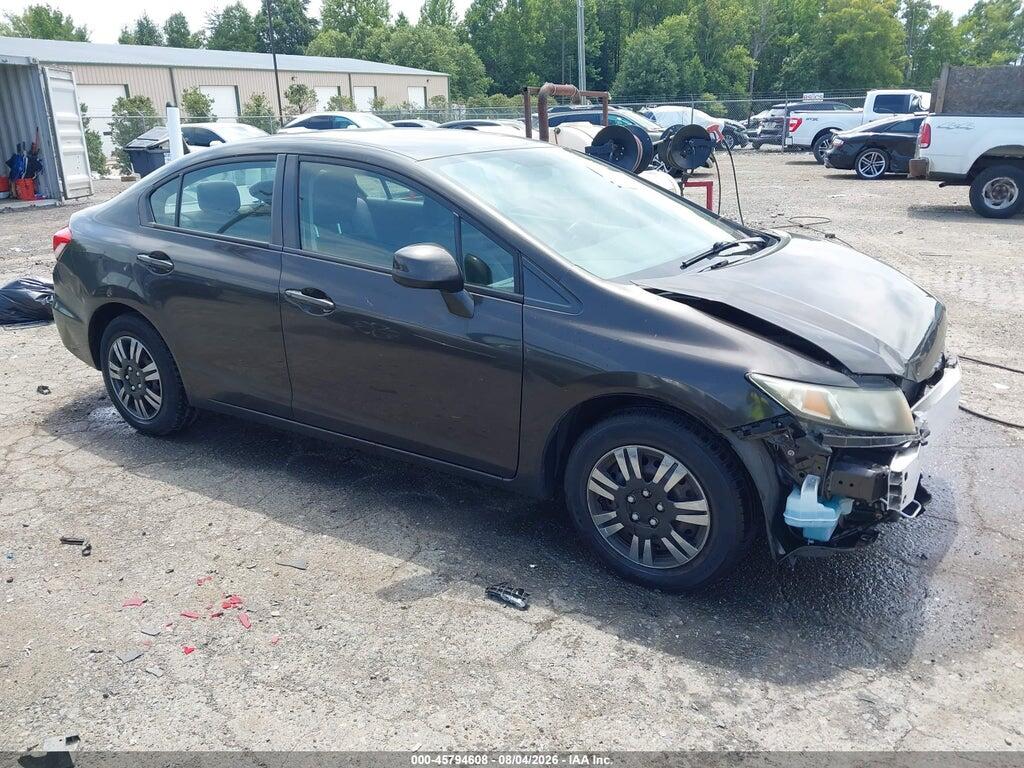19XFB2F54DE206776 2013 HONDA CIVIC photo no. 1