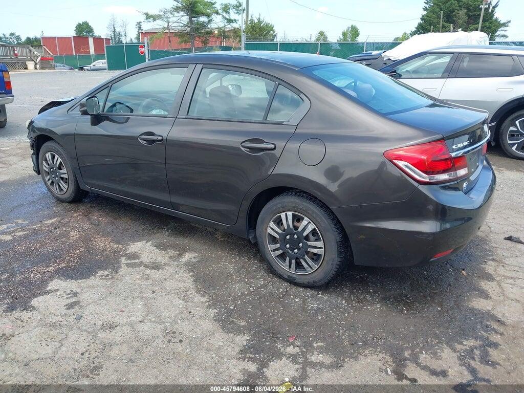 19XFB2F54DE206776 2013 HONDA CIVIC photo no. 3