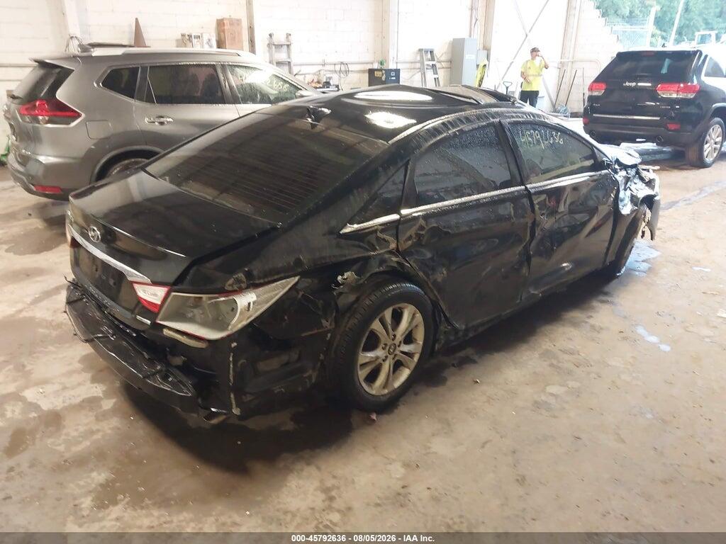5NPEC4AC2DH544196 2013 HYUNDAI SONATA photo no. 4