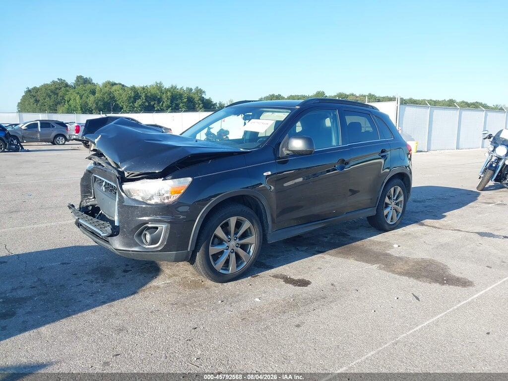 4A4AR5AU6DE025138 2013 MITSUBISHI OUTLANDER SPORT photo no. 2