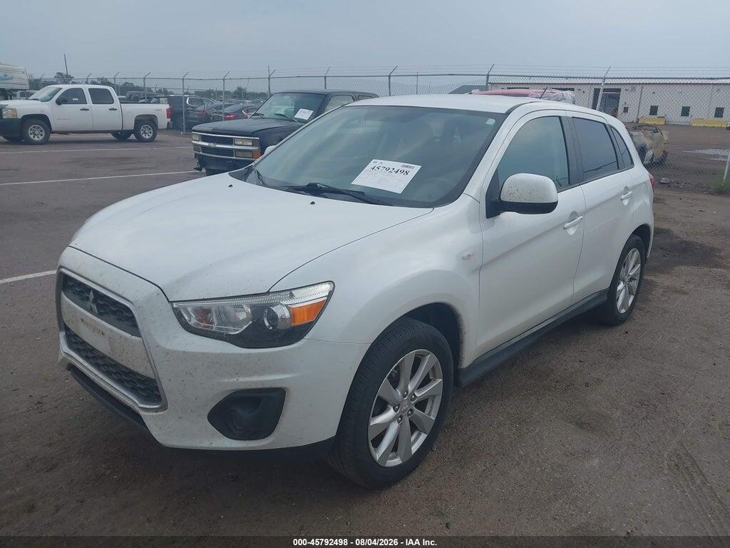 4A4AR3AU8DE016252 2013 MITSUBISHI OUTLANDER SPORT photo no. 2