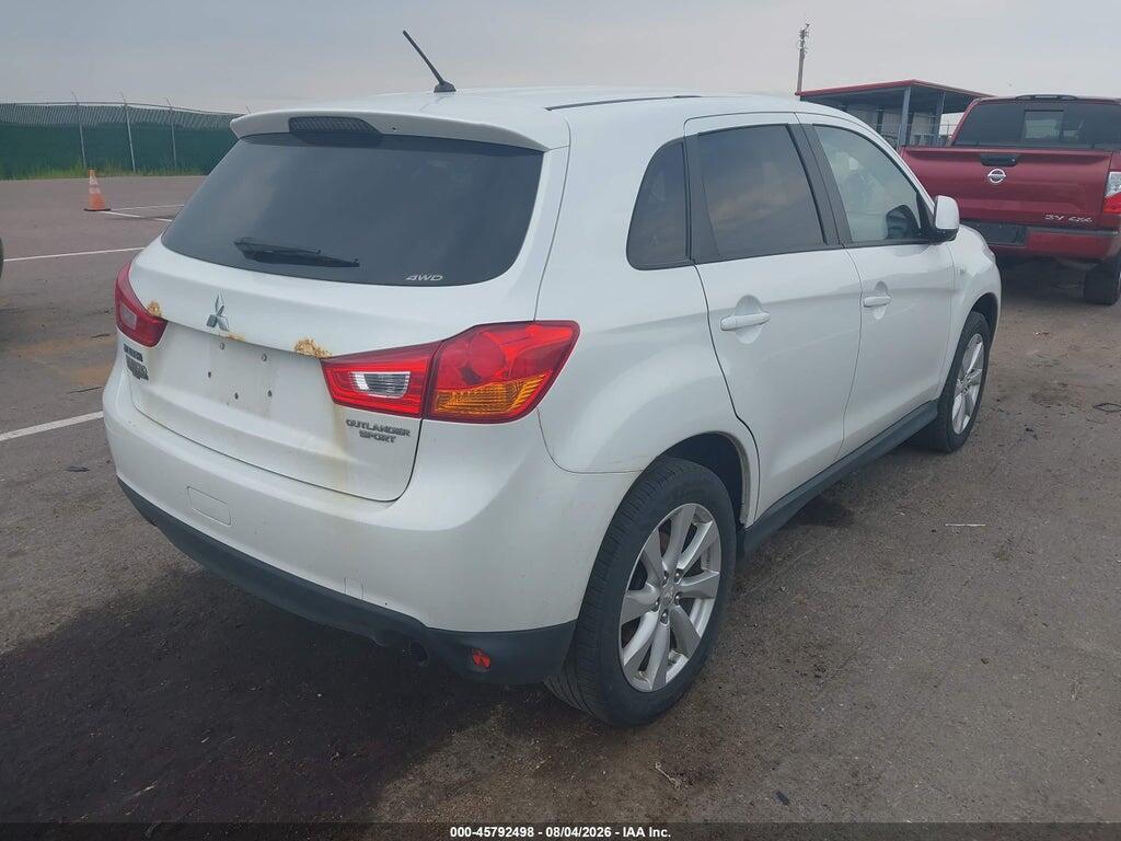 4A4AR3AU8DE016252 2013 MITSUBISHI OUTLANDER SPORT photo no. 4