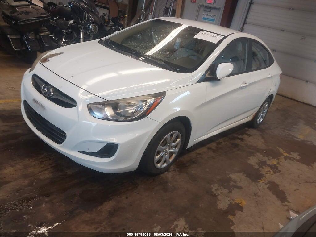 KMHCT4AE5DU368173 2013 HYUNDAI ACCENT photo no. 2