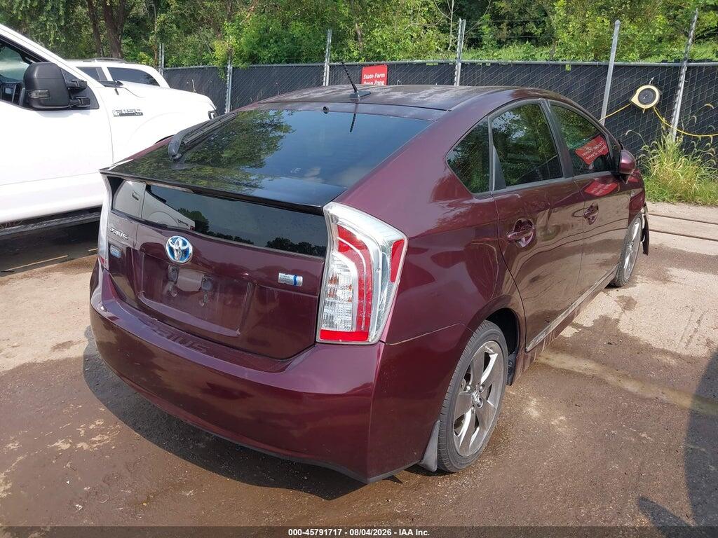JTDKN3DU4D5601378 2013 TOYOTA PRIUS photo no. 4