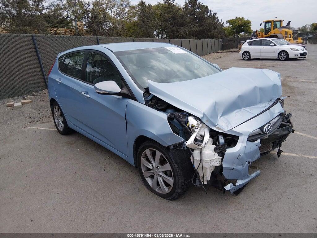 KMHCU5AE2DU065659 2013 HYUNDAI ACCENT photo no. 1
